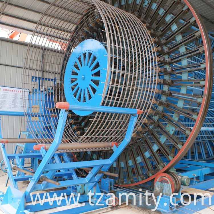 Double-position vertical vibration concrete pipe making machine